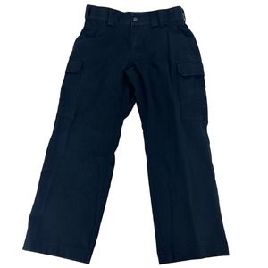 5.11 Tactical pants women's size 12x28 short blue navy cargo straight